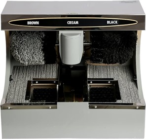 Shoes Polish Machine with Sole Cleaner